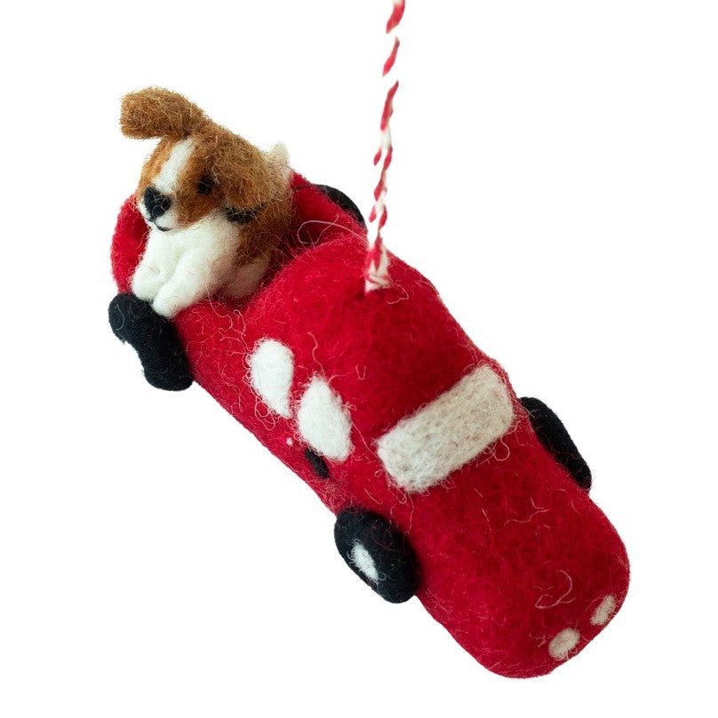 NZ Woolly, Dog in Ute 12cm, RRP $19.95