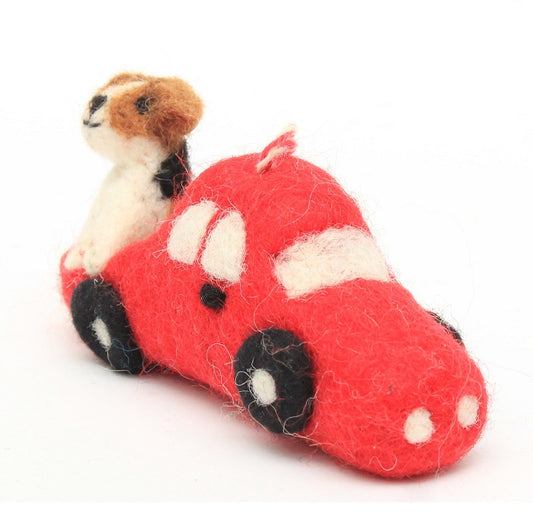 NZ Woolly, Dog in Ute 12cm, RRP $19.95