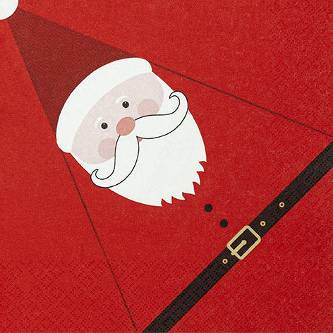 Paper Napkins Luncheon Pk20, Fold Me Santa, RRP $12