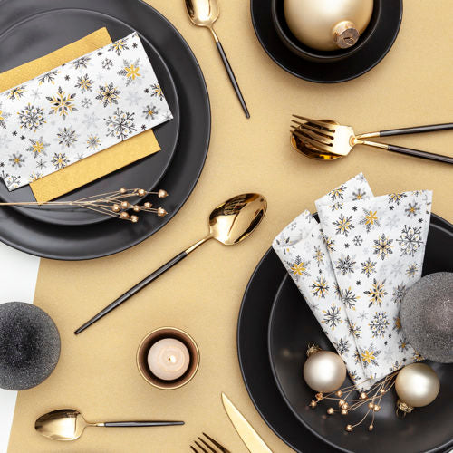 Paper Napkins Luncheon Pk20, Sparkling Stars, RRP $12