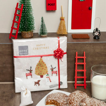 Paper Napkins Luncheon Pk20, Winter Buddies, RRP $12