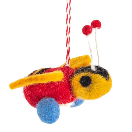 NZ Woolly, Bee Toy 7cm, RRP $17.95