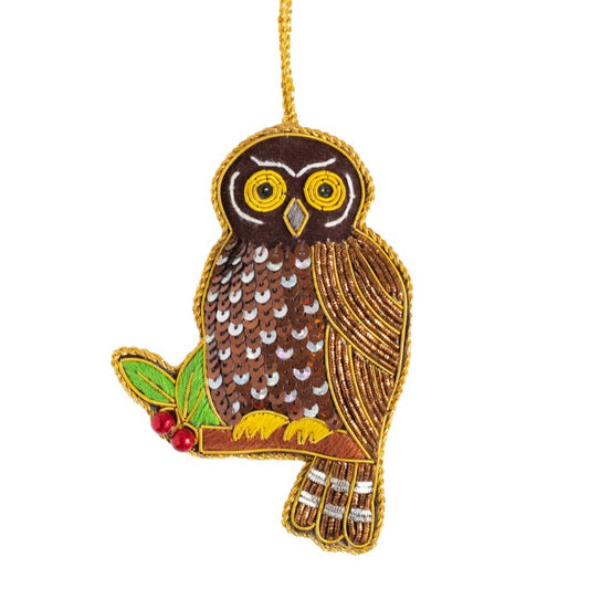 NZ Sparkly, Morepork / Ruru 10cm, RRP $24.95