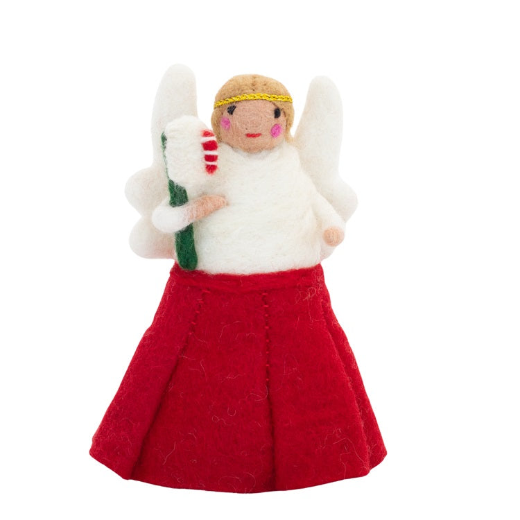 NZ Woolly, Topper Tooth Fairy Angel 20cm, RRP $31.95