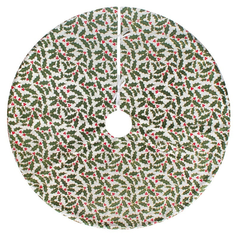Tree Skirt, Holly Pattern, RRP $74.95